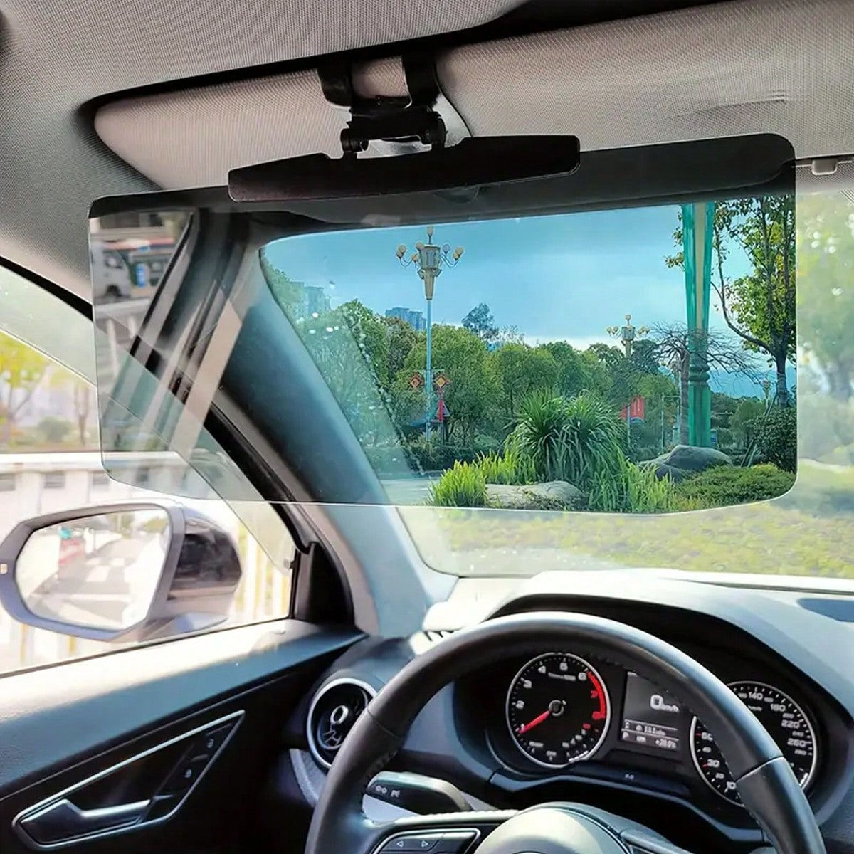 1pc Sun Visor for Car, Universal Anti-Glare Car Visor and Goggles, Protects From
