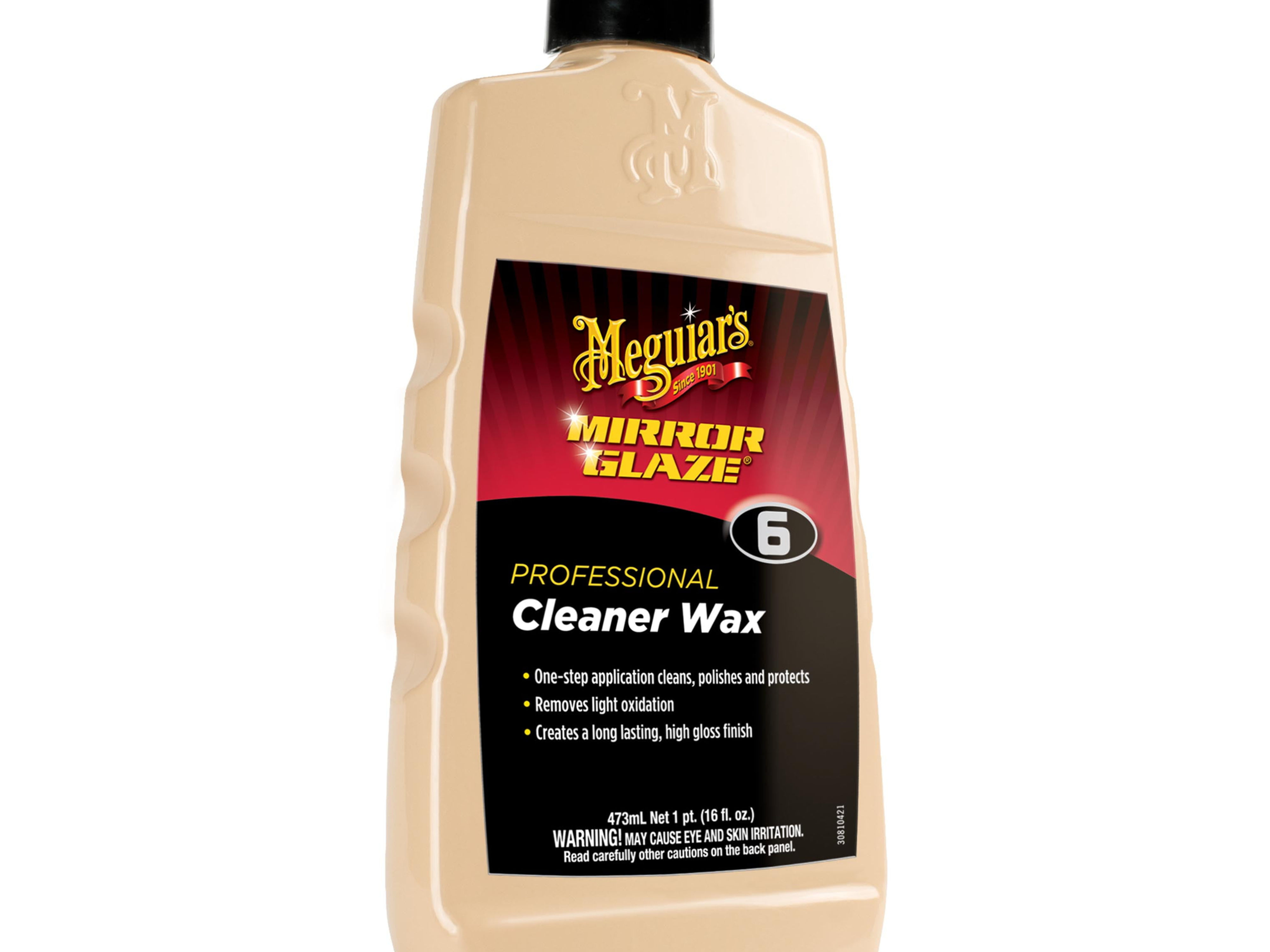 Meguiar's M06 Mirror Glaze Cleaner Wax M0616 1 Bottle 16 oz