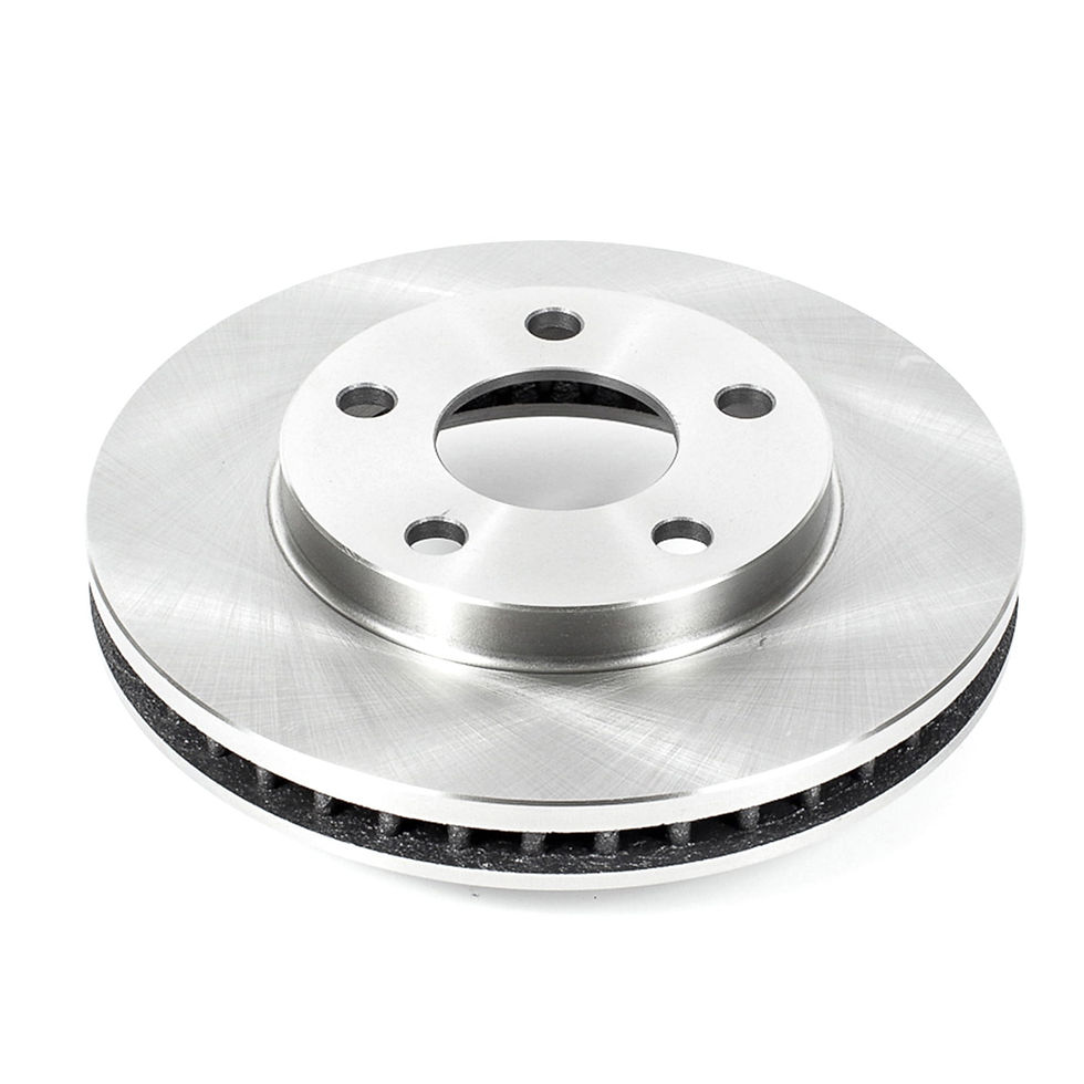 Thumbnail: Ultimate Brakes Front Semi-Metallic Brake Pad and Rotor Kit with Hardware W..