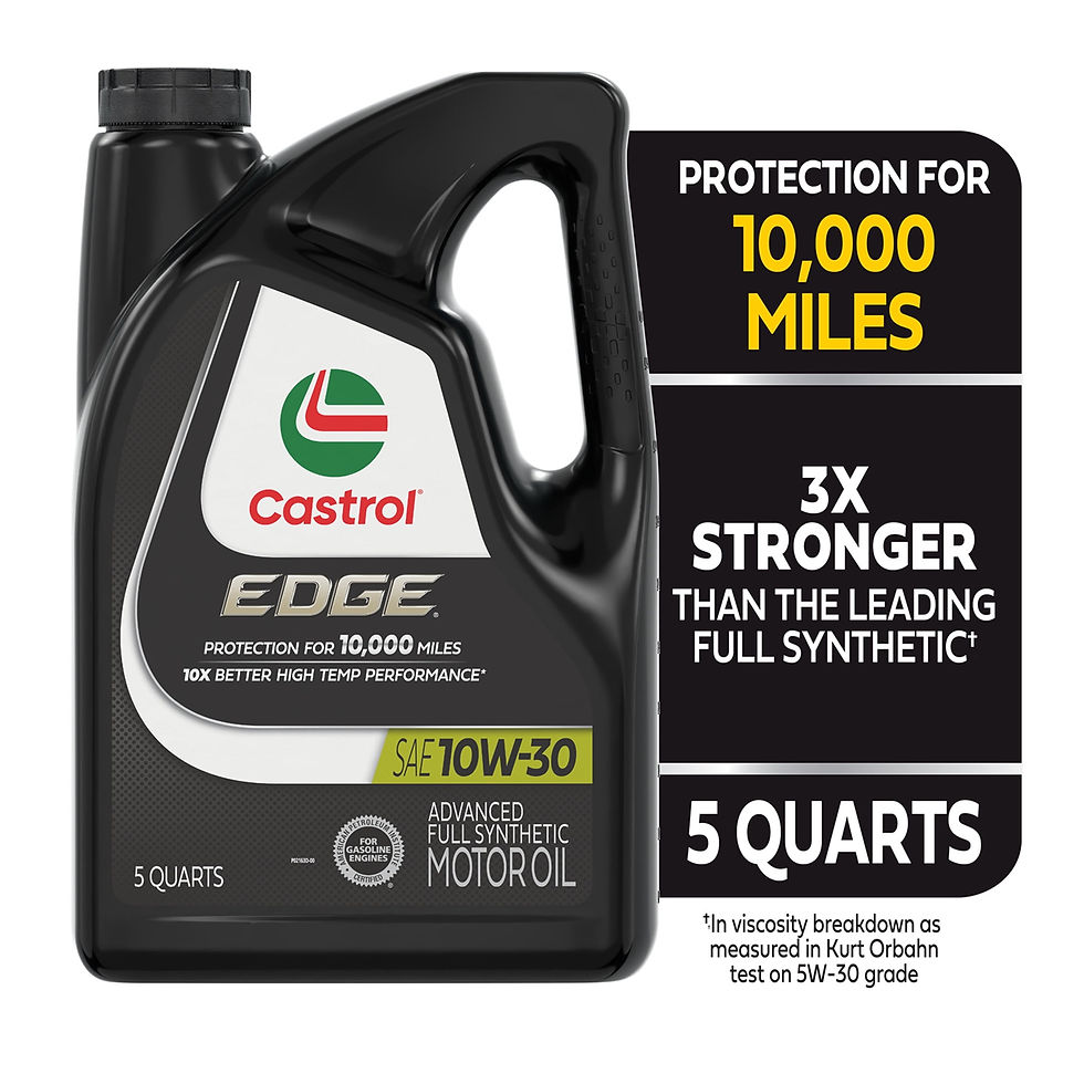 Thumbnail: Castrol EDGE 10W-30 Advanced Full Synthetic Motor Oil, 5 Quarts