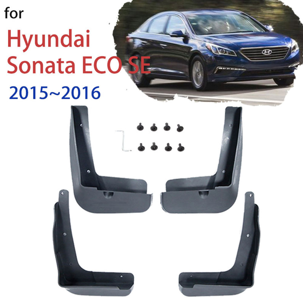 Mud Flap Splash Guards for Hyundai Sonata ECO SE 2015 2015 i45 LF Mudflap Fender