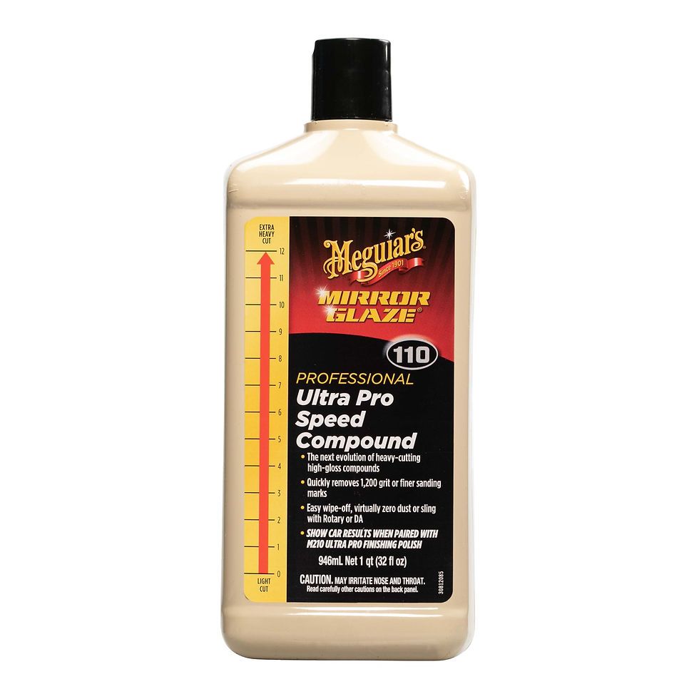 Thumbnail: Meguiar's M110 Mirror Glaze Ultra Pro Speed Compound - Heavy Cut High Glos