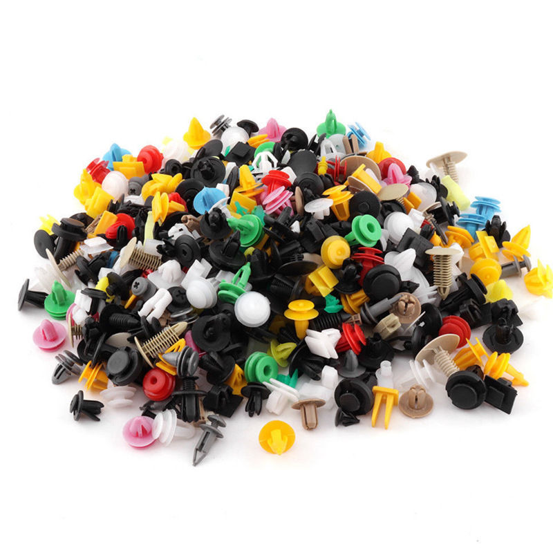 Thumbnail: 50pcs mixed plastic clips car interior fixed door panel fender nylon screws car