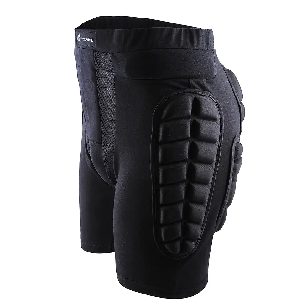 Thumbnail: WOSAWE Unisex Motorcycle Shorts Ski Snowboarding Protective Gear Hip Butt