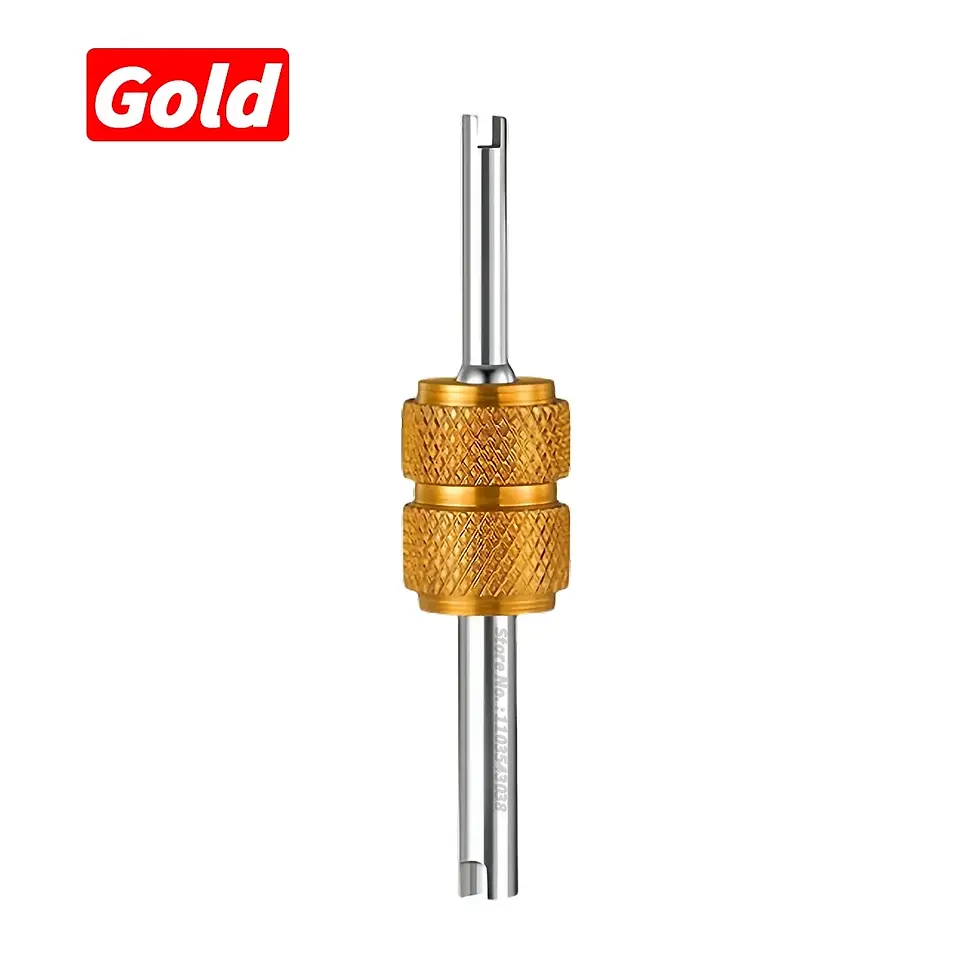 Thumbnail: Universal Tire Valve Core Stems Remover Screwdriver Auto Truck Bicycle Wheel Rep