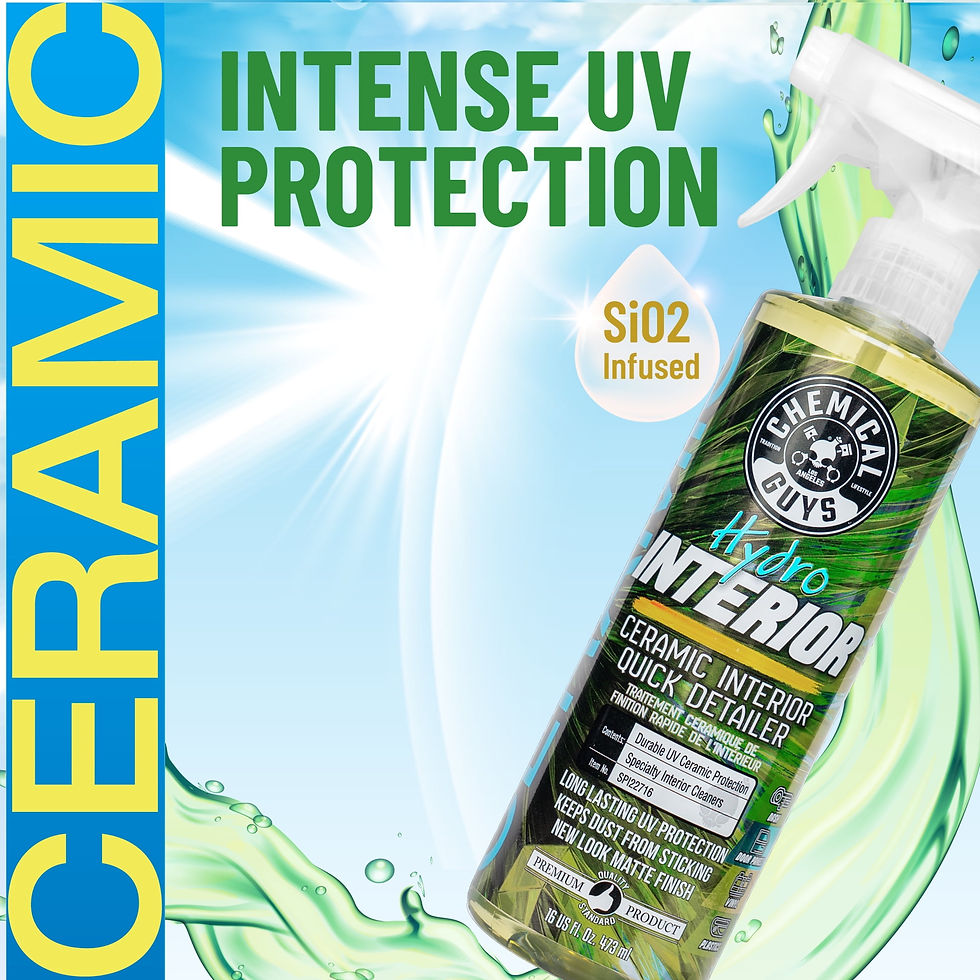 Thumbnail: Chemical Guys SPI22716 HydroInterior SiO2 Ceramic Interior Quick Detailer a..