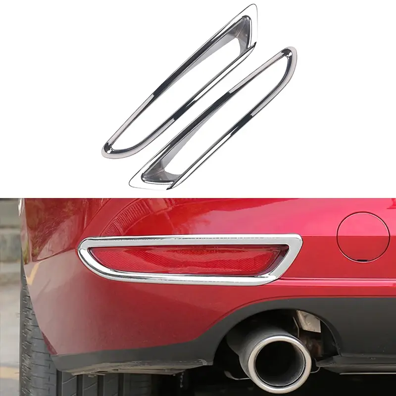 Thumbnail: For Mazda 3 BP 2019 2020 2021 2022 2023 ABS Car Front Rear Fog Light Lamp Frame