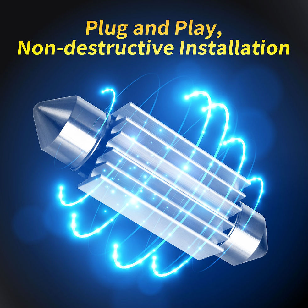 Thumbnail: 2/4/6/10PCS Festoon LED 31/36/39/41MM Reading Lighting Bulbs White 12V for Car I