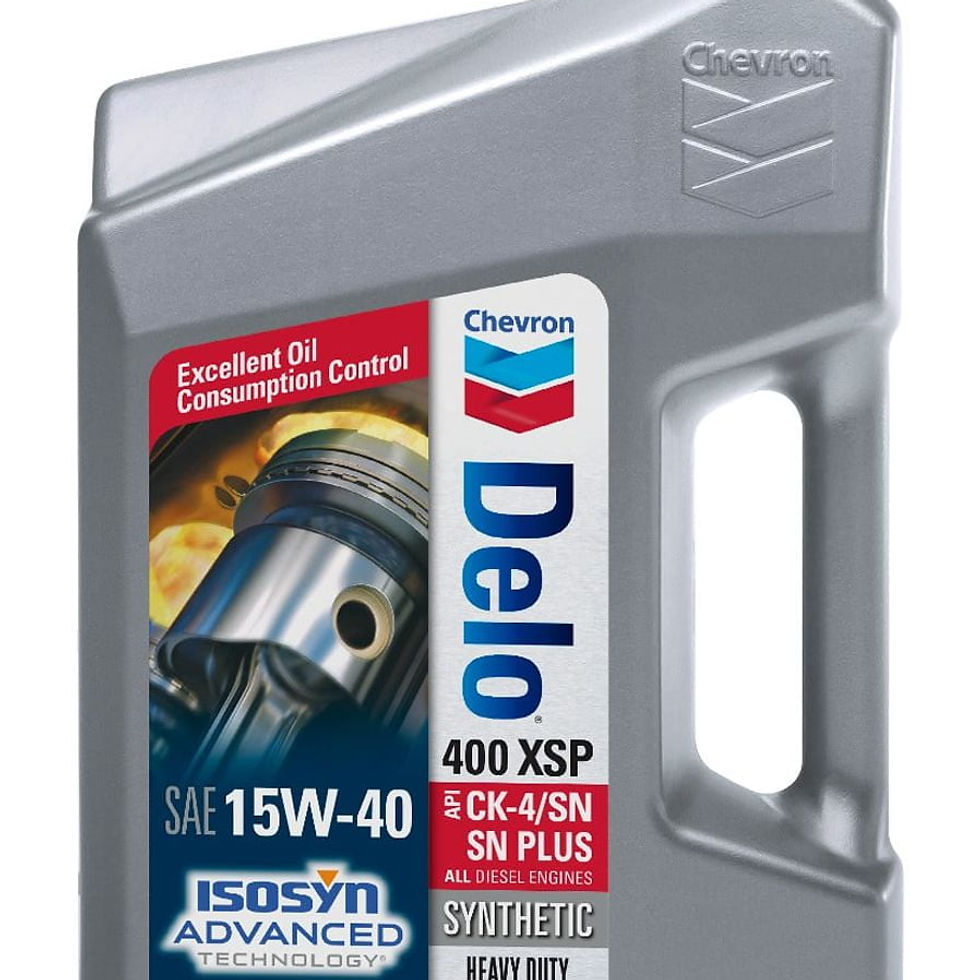 Chevron Delo XSP 15W-40 Heavy Duty Synthetic Diesel Motor Oil, 1 Gallon