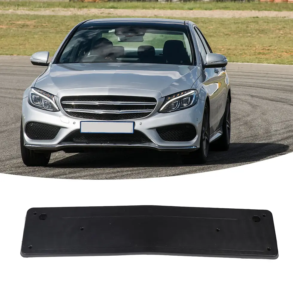Thumbnail: Front License Plate Holder 2058801644 Stable Support License Plate Bracket for M