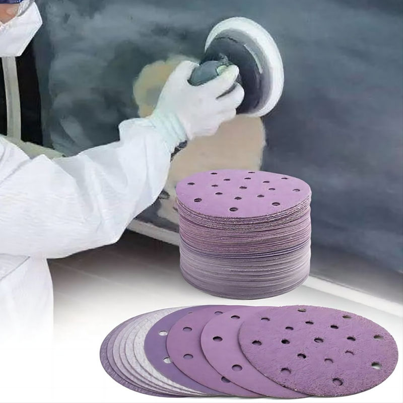 Thumbnail: 50Pcs 6 Inch Wet/Dry Sanding Discs Hook & Loop 320-10000 Grit Assortment Sandpap