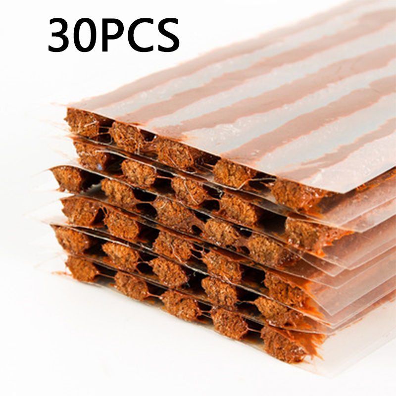 Thumbnail: Tire Repair Strip Auto Motorcycle Tubeless Tyre Wheels Puncture Plug Seal Tape R