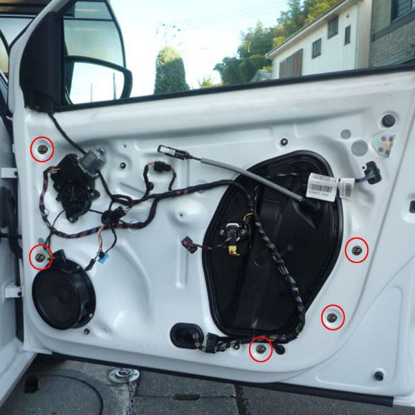 Thumbnail: Car Interior Door Panel Push Card Clip 7L6868243 Fastener for Caddy Touran Tigua