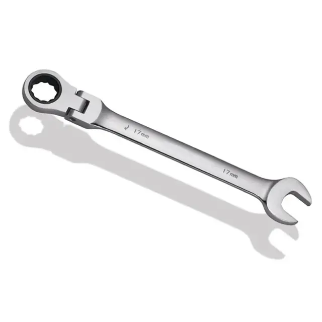 Thumbnail: NEW Flex-Head Ratcheting Combination Wrench Set SAE 1/4''-13/16'' Premium 72-Tee