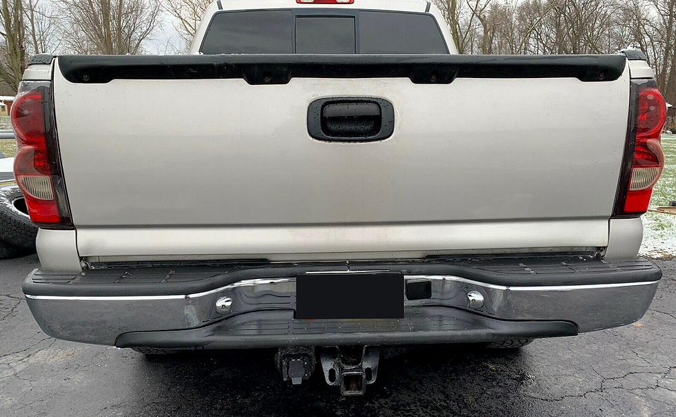 Thumbnail: Rear Bumper Step Fit for 1999-2007 GMC Chevrolet Silverado Sierra 1500 2500 Pick