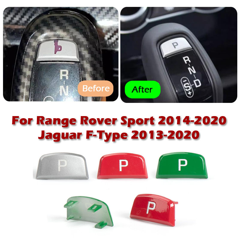 Gear Shift Knob Parking Button Cap for Range Rover Sport L494 Gear Shifter Lever