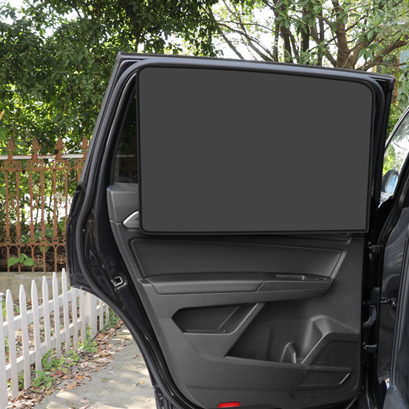 Magnetic Car Sunshade UV Protection Curtains Sun Shield Cover Double Sides Auto