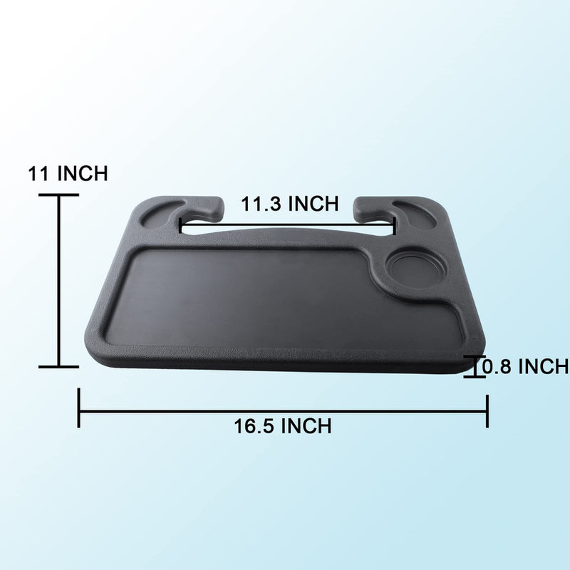 Thumbnail: Car Tray Table Computer Desk Mount Stand Eat Work Car Steering Wheel Dining Tabl