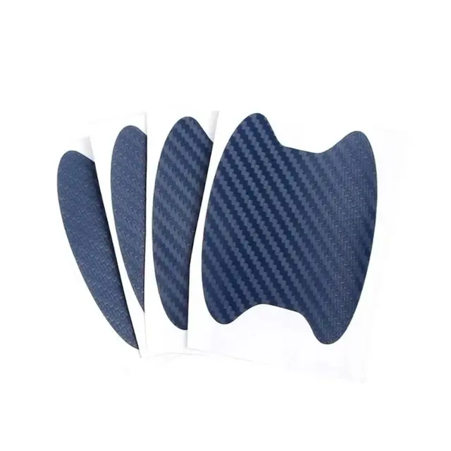 Thumbnail: 4pcs Car Door Sticker Carbon Fiber Styling Scratches Cover For Hb20 Hyundai Acce