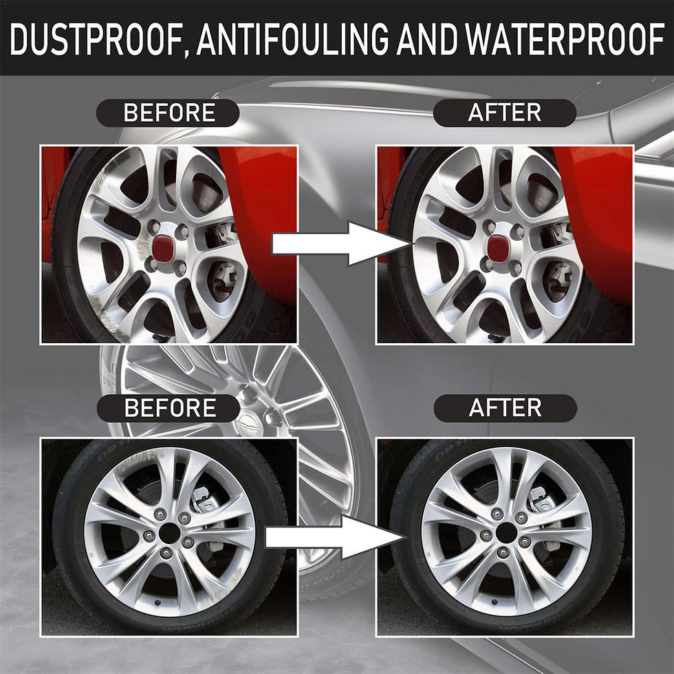 Thumbnail: Alloy Wheel Repair Kit Wheel Kit Car Rim Scratch Repair Kit Universal Color For