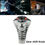 Thumbnail: Universal Chrome Red Blue LED Eyes Car Cobra Manual Gear Shift Knob Snake Shifte