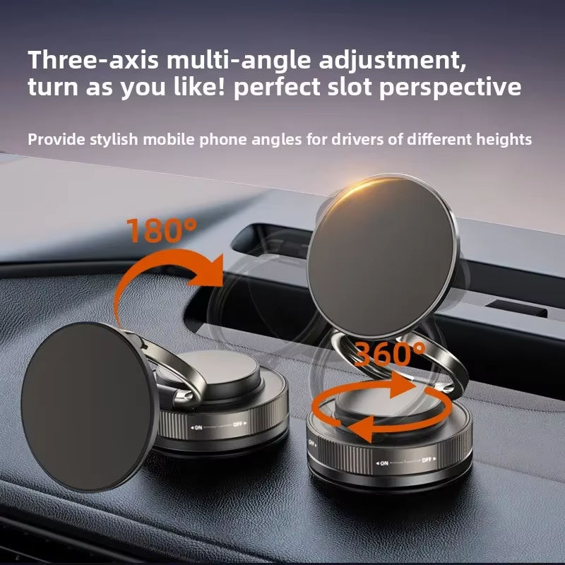 Magnetic Phone Holder Stand, for Magsafe Suction Cup Phone MountAdjustable Swive