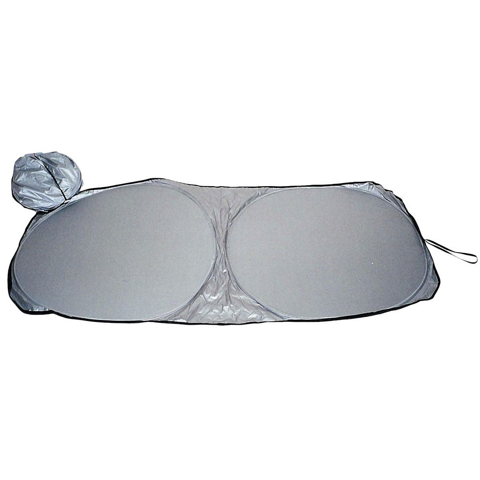 Thumbnail: Collapsible Standard Car Sunshade