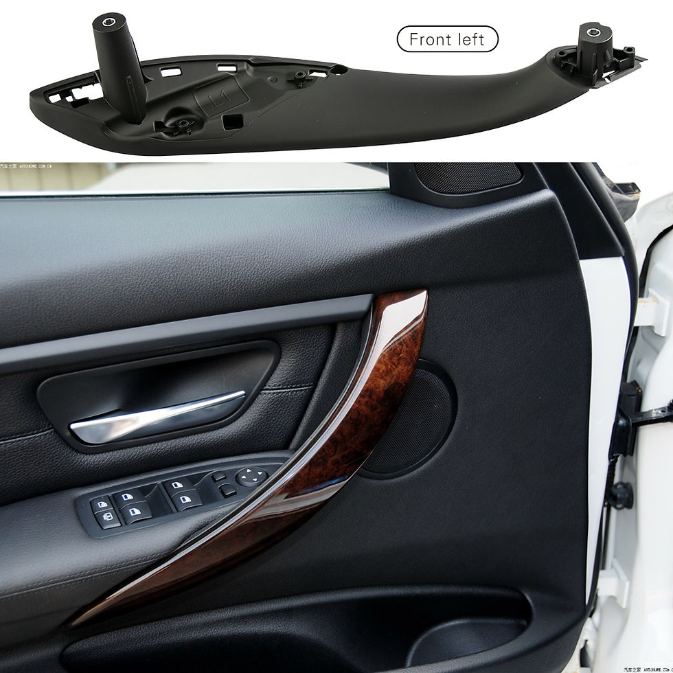 Thumbnail: For BMW F30 F35 3 Series 2012-2019 Black Internal Inner Door Panel Pull Handle R