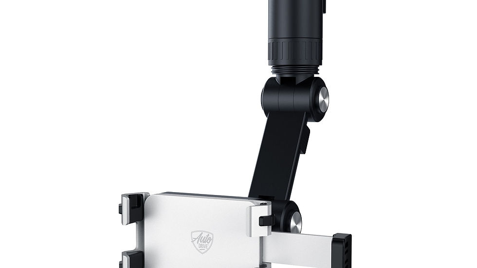 Thumbnail: Auto Drive Rearview Mirror Clamp Phone Mount with Aluminum Multi-Directiona..