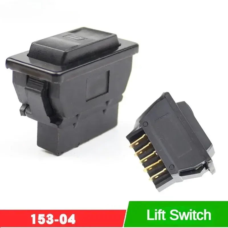 Thumbnail: Universal Auto Car Power Window Switch Lifting Switch 5 Pin DC 12V 20A Blue/Red/