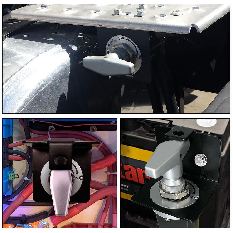 Thumbnail: 12V Disconnecter Isolator Battery Kill Switch Heavy Duty Battery Circuit Cutter