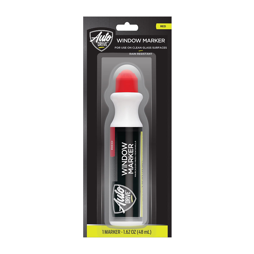 Thumbnail: Auto Drive Universal Automotive Window Marker, Red, 48 ml/1.62 oz., 60019, ..