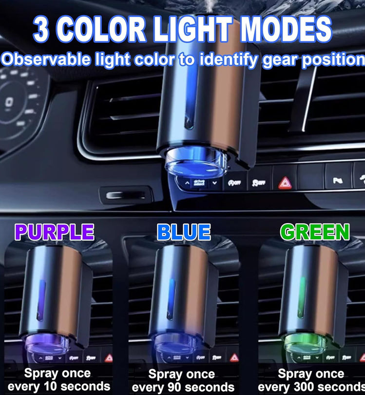 Thumbnail: 20pcs Smart Car Air Freshener, Car Air Freshener Diffuser, Rechargeable Car..
