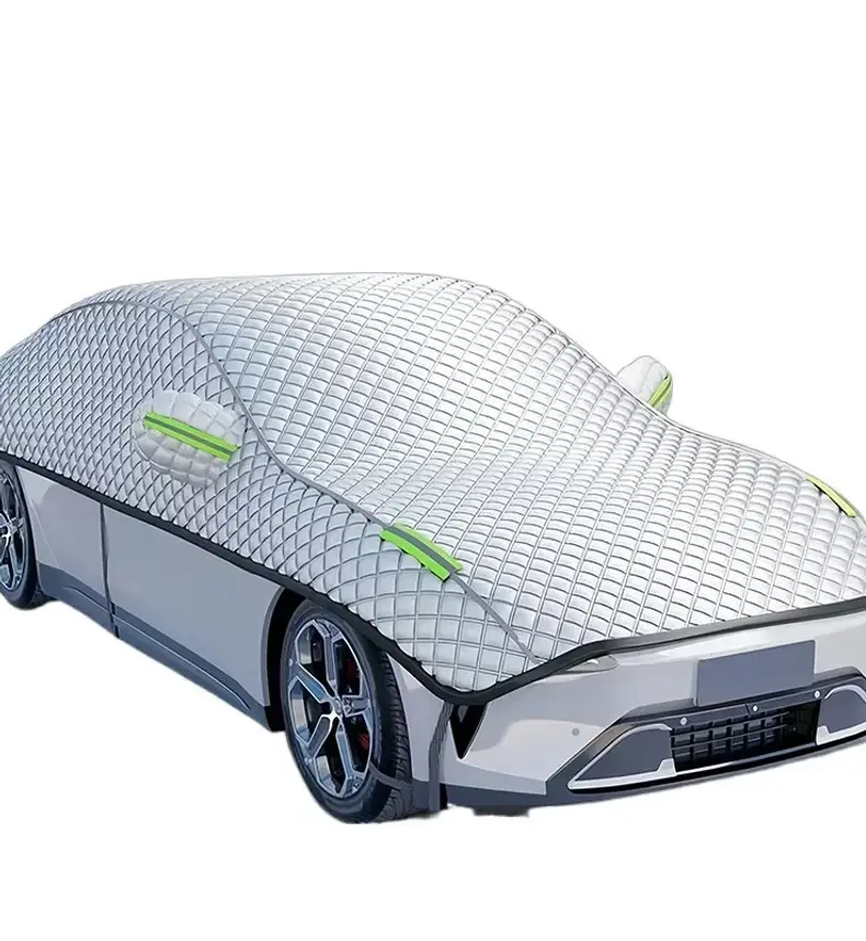 Thumbnail: Reflective Waterproof Car Snow Cover Universal Sunshade Sun Shade for Snowproof