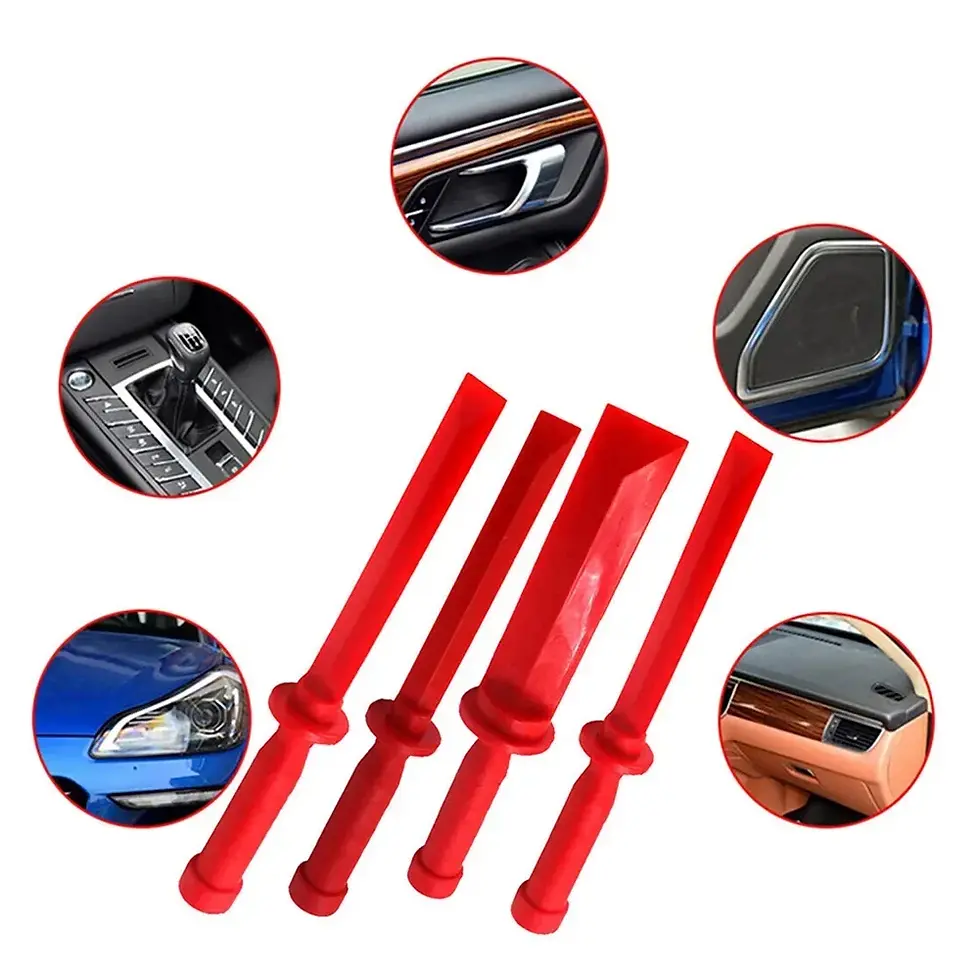 Thumbnail: 4PCS Car Trim Removal Tool Kit Car Door Panel Removal Tool Portable Dynamic Bala