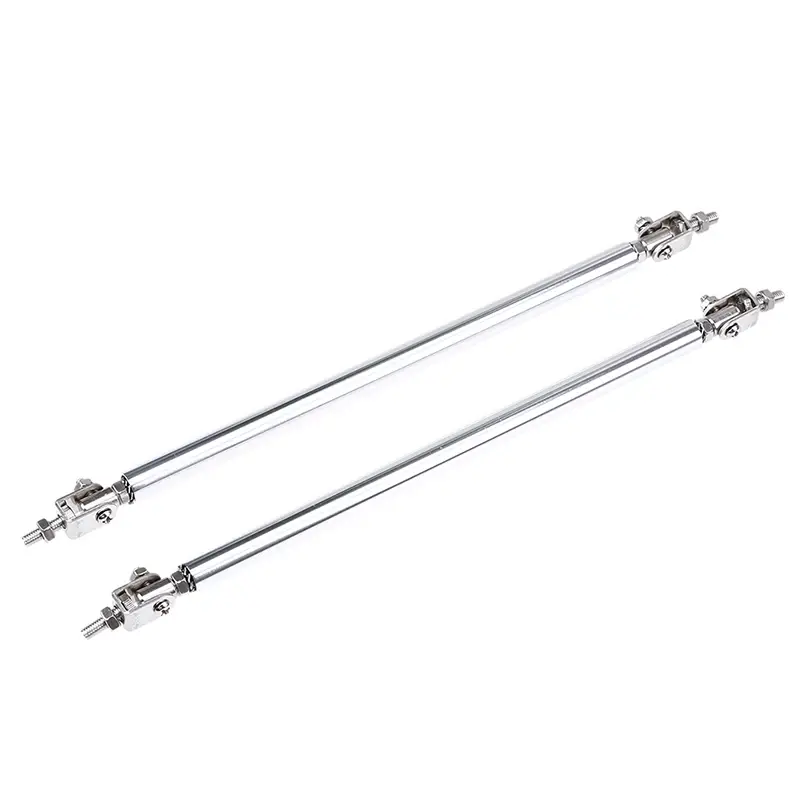 Thumbnail: 75mm/100mm/150mm/200mm Universal Adjustable Racing Front Bumper Lip Splitter Rod