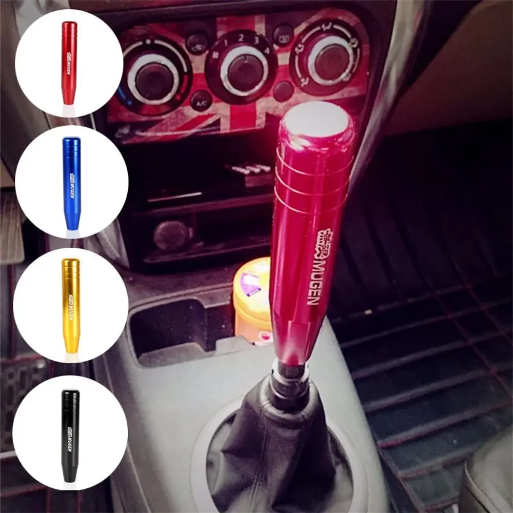 Universal Auto JDM 18cm Length Aluminum Gear Shift Knob Racing Car Shift Gear Kn
