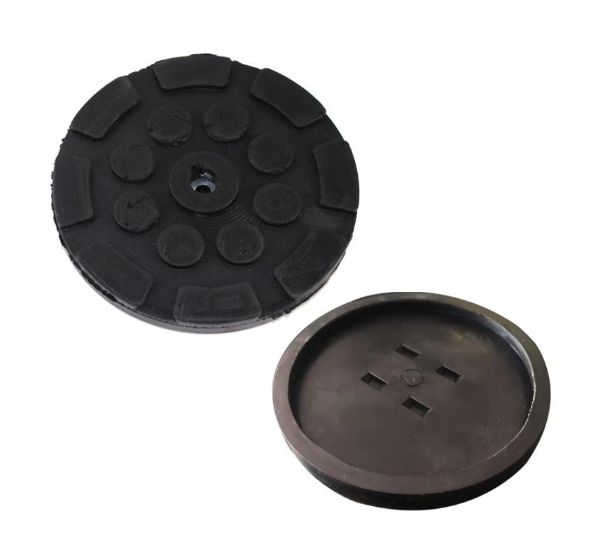 Thumbnail: 1PC Black Rubber Jacking Pad for Car Lift Anti-slip Surface Tool Rail Protector