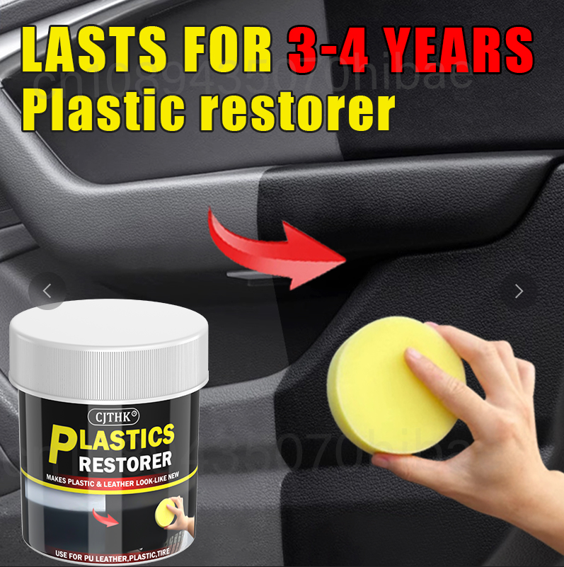 Thumbnail: 150g Car Plastic Restorer Back To Black Gloss Car Cleaning Products Plastic Leat
