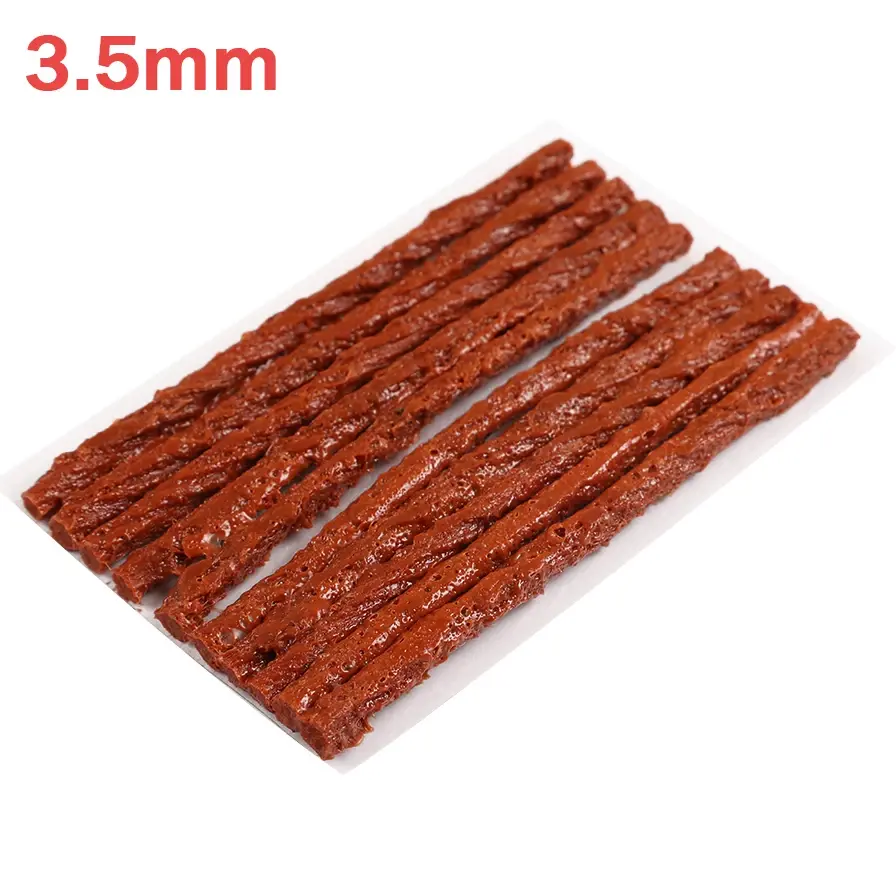 Thumbnail: 10/5 Pcs Tire Repair Strips Tubeless Rubber Stiring Glue Seals for Car Motorcycl