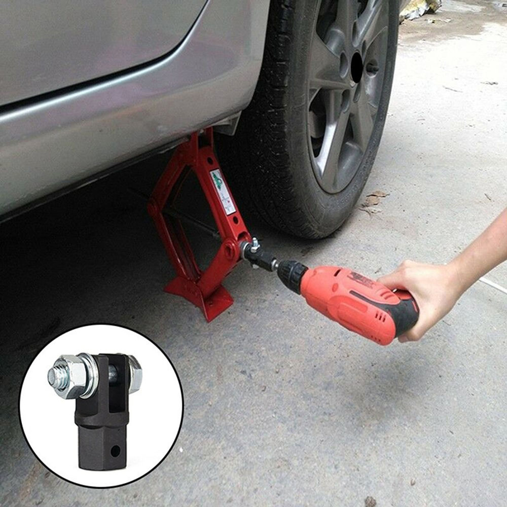 Universal Scissor Car Jack 1/2 Inch Chrome Vanadium Steel Adapter Car Disassembl