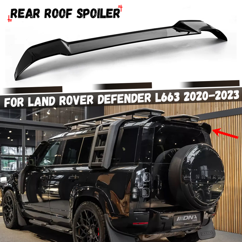 Roof Spoiler Wing Car Rear Trunk Boot Spoiler Wing Kit Tuning For Land Rover Def