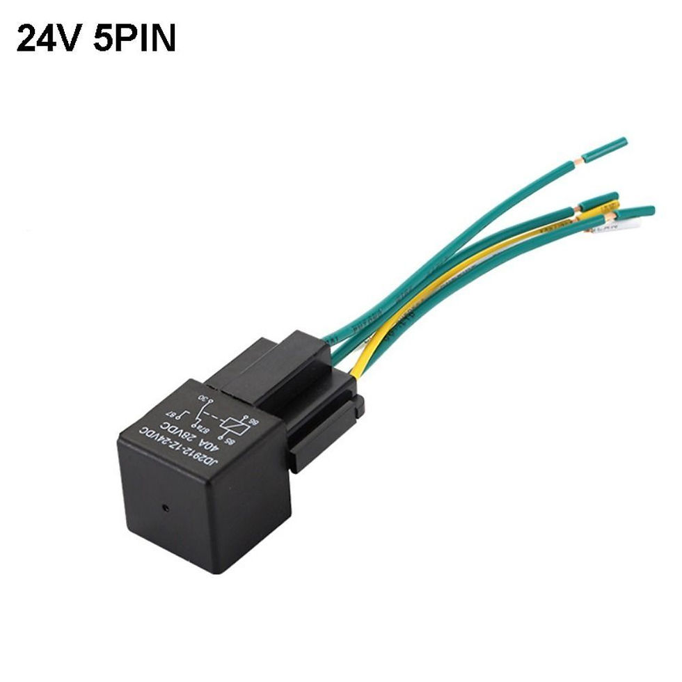 Thumbnail: 12V 24V Automotive Relay Auto Accessories High Quality 20A 40A Normally Closed R