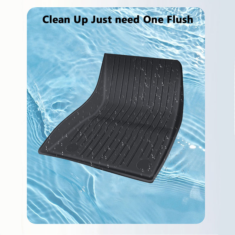 Thumbnail: For Tesla Model 3 Highland 2024 Floor Mat TPE Carpet Waterproof Weather-resistan