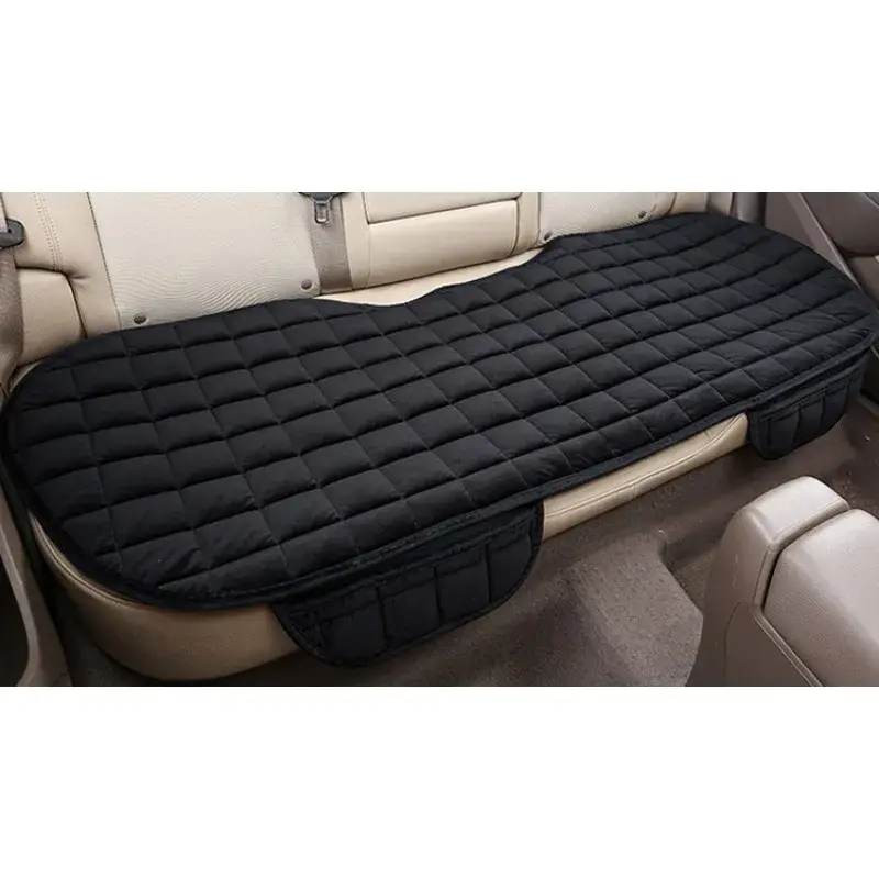 Thumbnail: Black Car Seat Cushion,Seat Pad with Non-Slip Rubber Bottom & Storage Pouch,Univ