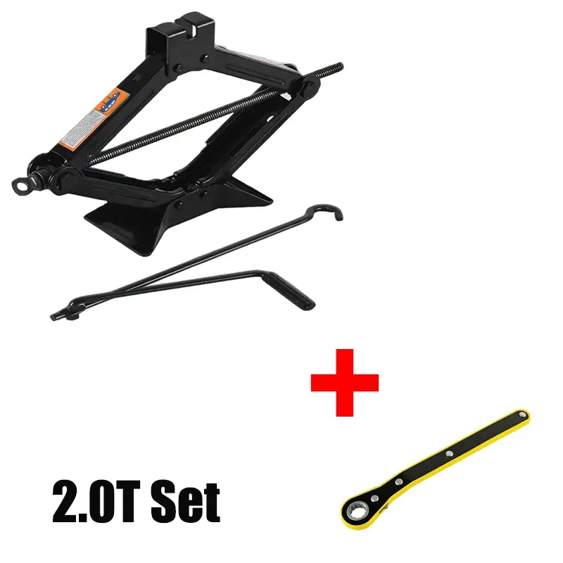 Thumbnail: Car Jack 0.8T/1T/2T Portable Labor-saving Hand-cranked Car Scissor Jack Car Repa