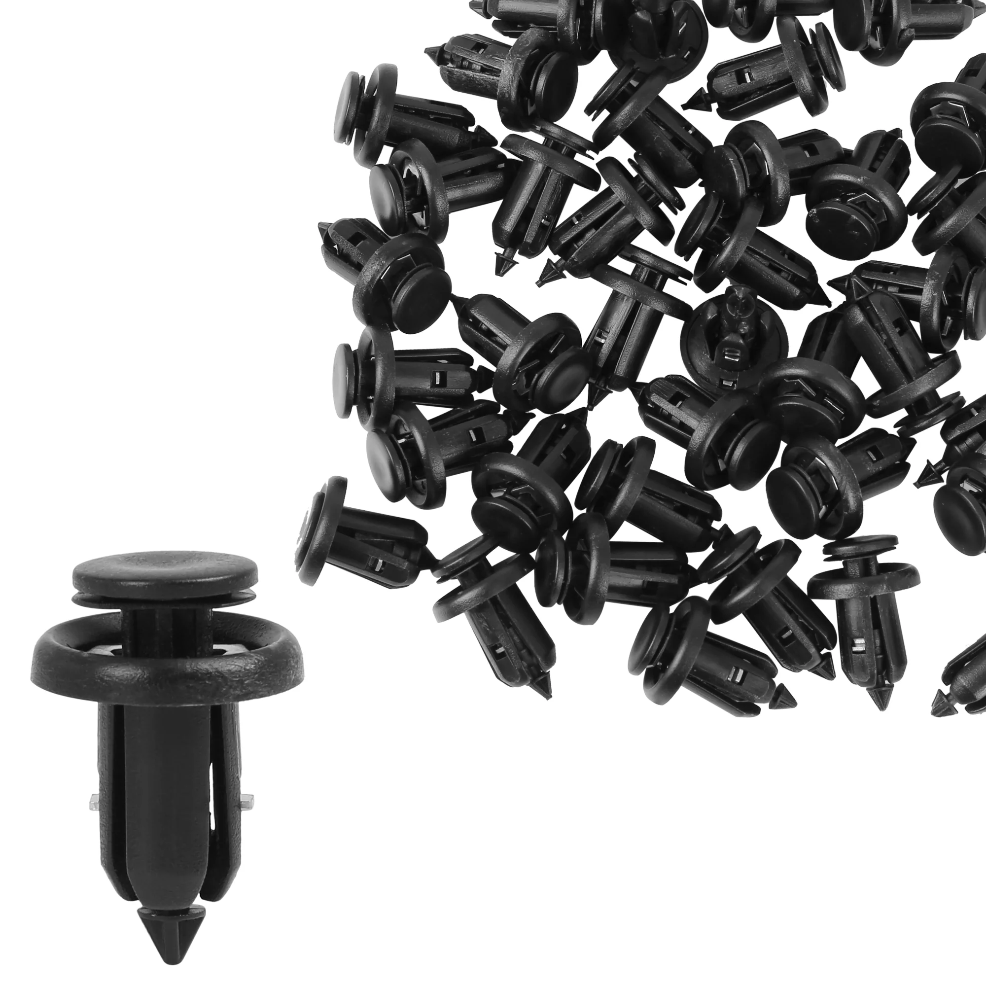 40Pcs Plastic Black Car Retainer Clips for Honda Accord Civic CR-V Odyssey 91506