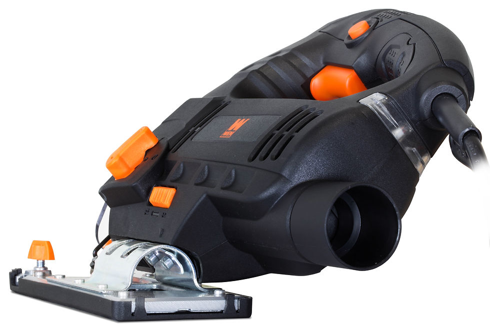 Thumbnail: WEN 6.6-Amp Variable Speed Orbital Jig Saw with Laser and LED Light, 33606
