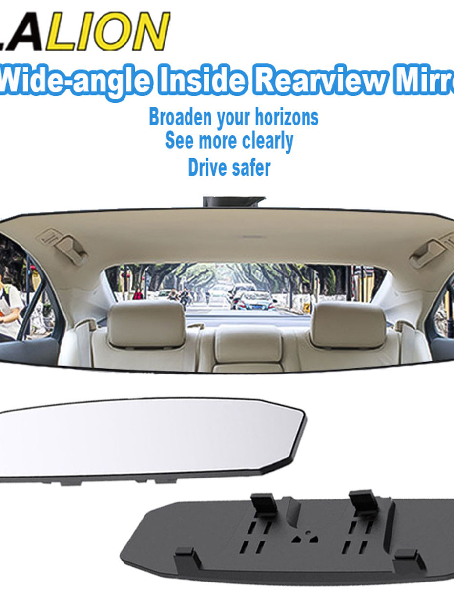 BLALION Car Baby Mirrors Rear View Mirror Wide Angle Panoramic Assisting Anti-gl