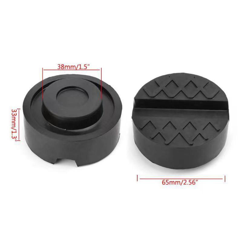 Thumbnail: Car Lift Jack Stand Rubber Pads V-groove Car Jack Rubber Pad Anti-slip Rail Prot